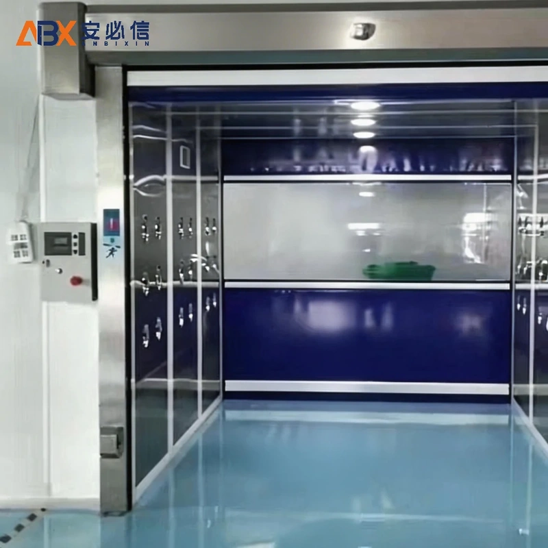 张掖市软帘快速门